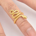 925 Sterling Silver Snake Shape Ring - V.I.P Digital Presence