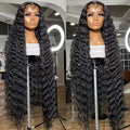 Synthetic Wig 13x4 Lace Front Loose Curly Wave, Glueless in 24- or 32-Inch Lengths for Parties — image 1