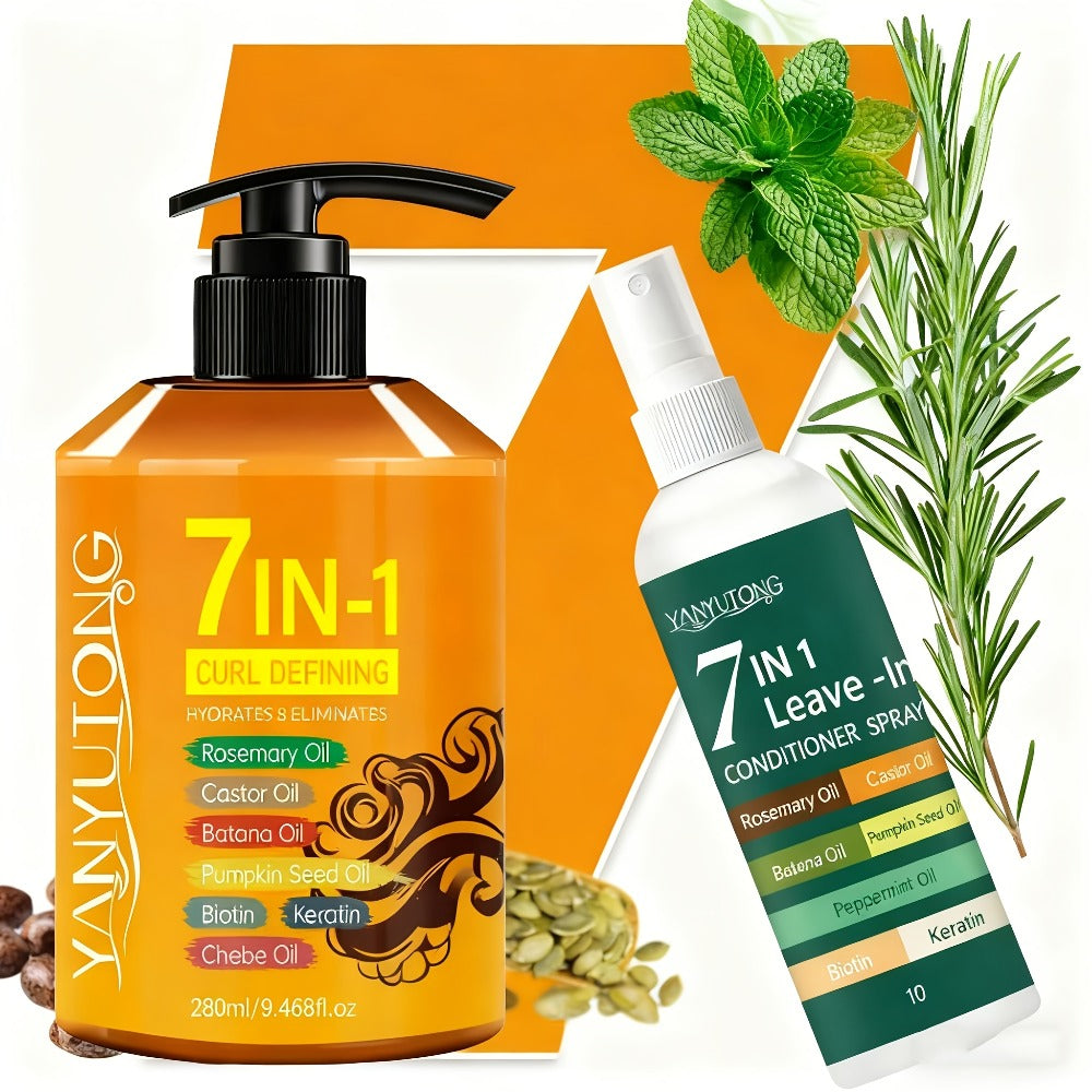 Two-Piece Curl Styling Set with 280ml Pump Cream, 100ml Leave-In Spray and Six Named Formula Markers — image 12