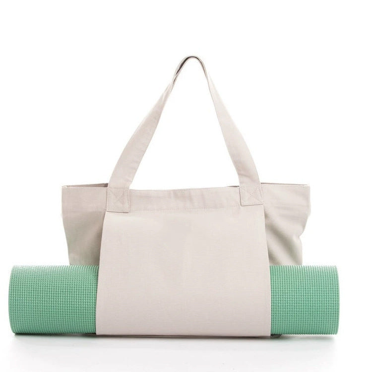 Womens Yoga Canvas Organizer Large Capacity  Can Be Carried On The Shoulder Or Held In Hand