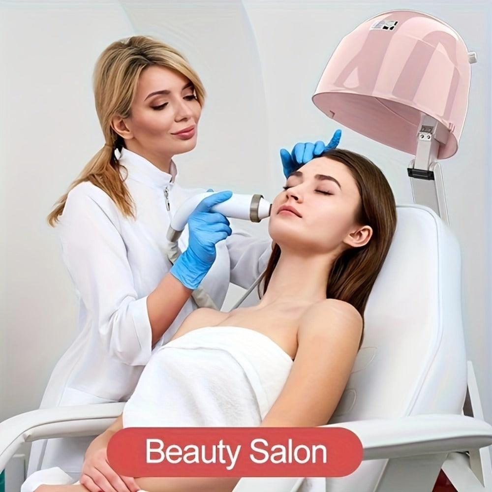 1875W Ionic Hooded Hair Dryer Bonnet Sit Under Hair Dryer for Women 3 Heat Settings, for Home, Travel and Salon Hair Styling 