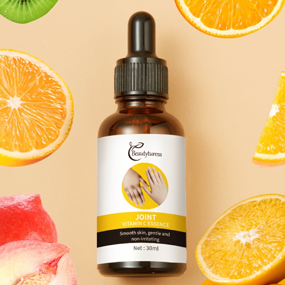 Face Serum Vitamin C Two-Bottle Set with Light Beige Liquid Texture and Amber Dropper Packaging — image 11