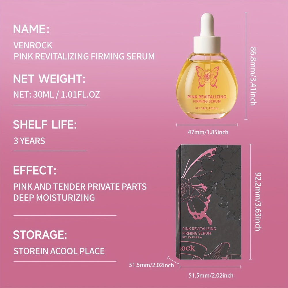 Panax Ginseng Intimate Area Serum for Women, & with Tranexamic Acid & Hyaluronic Acid, Gentle Nourishing Private Area Serum —