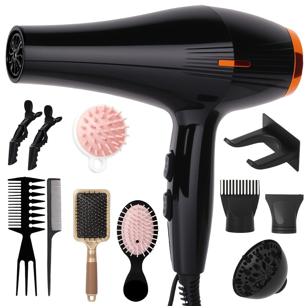 Handheld Hair Dryer with Six Color and Accessory-Package Selections, Rear Intake and Inline Plug Control — image 16