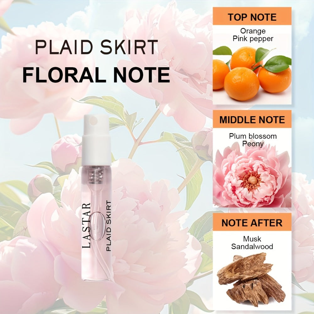 8 Piece Women's Perfume Gift Set Travel Size Mini EDT Bottles - Patchouli Fresh Floral Scents for Bath Time, Home Spa and Per