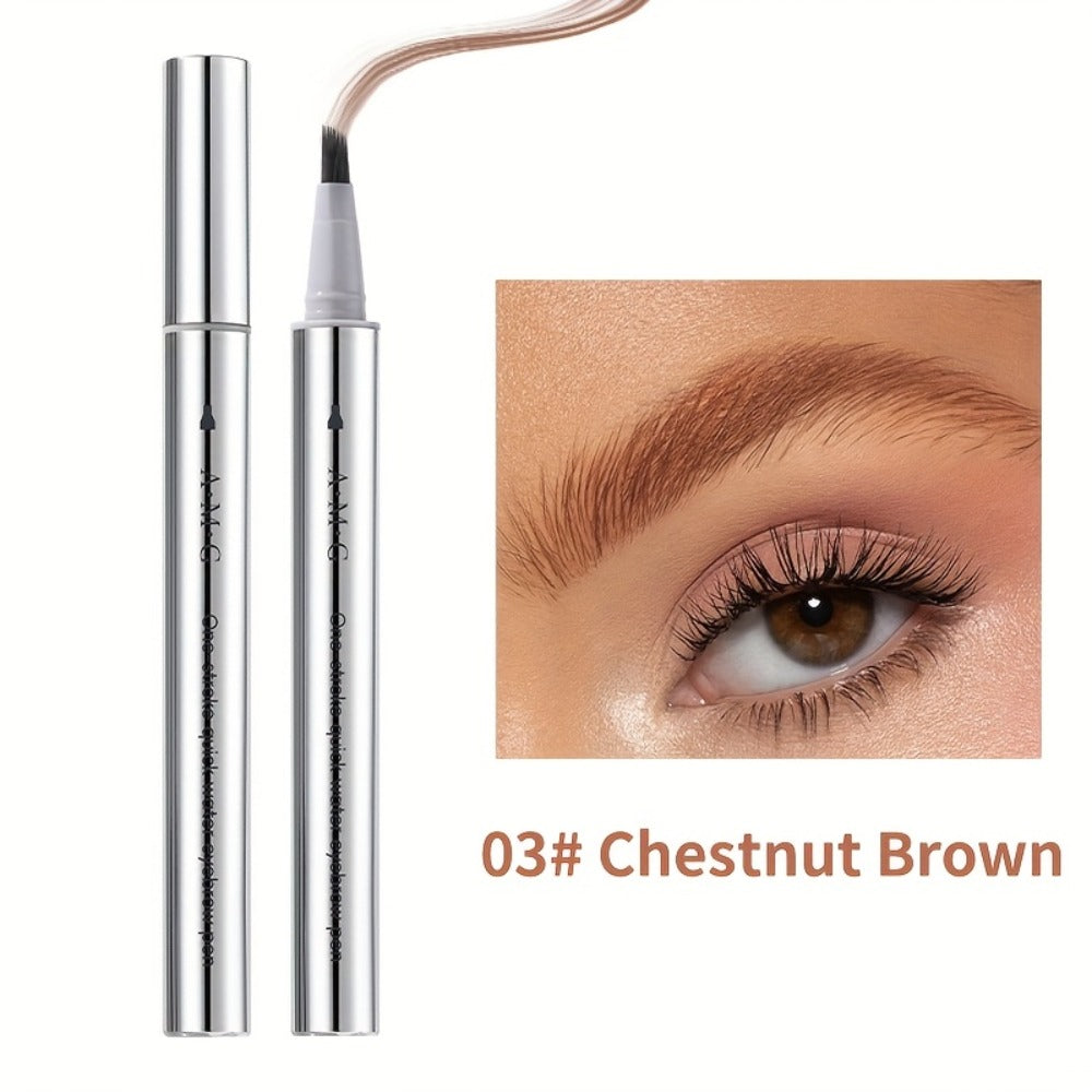 Waterproof Eyebrow Pen Fluffy Quick-Dry, for Makeup, Travel and Everyday Vanity Use, with the Listed Configuration — image 5