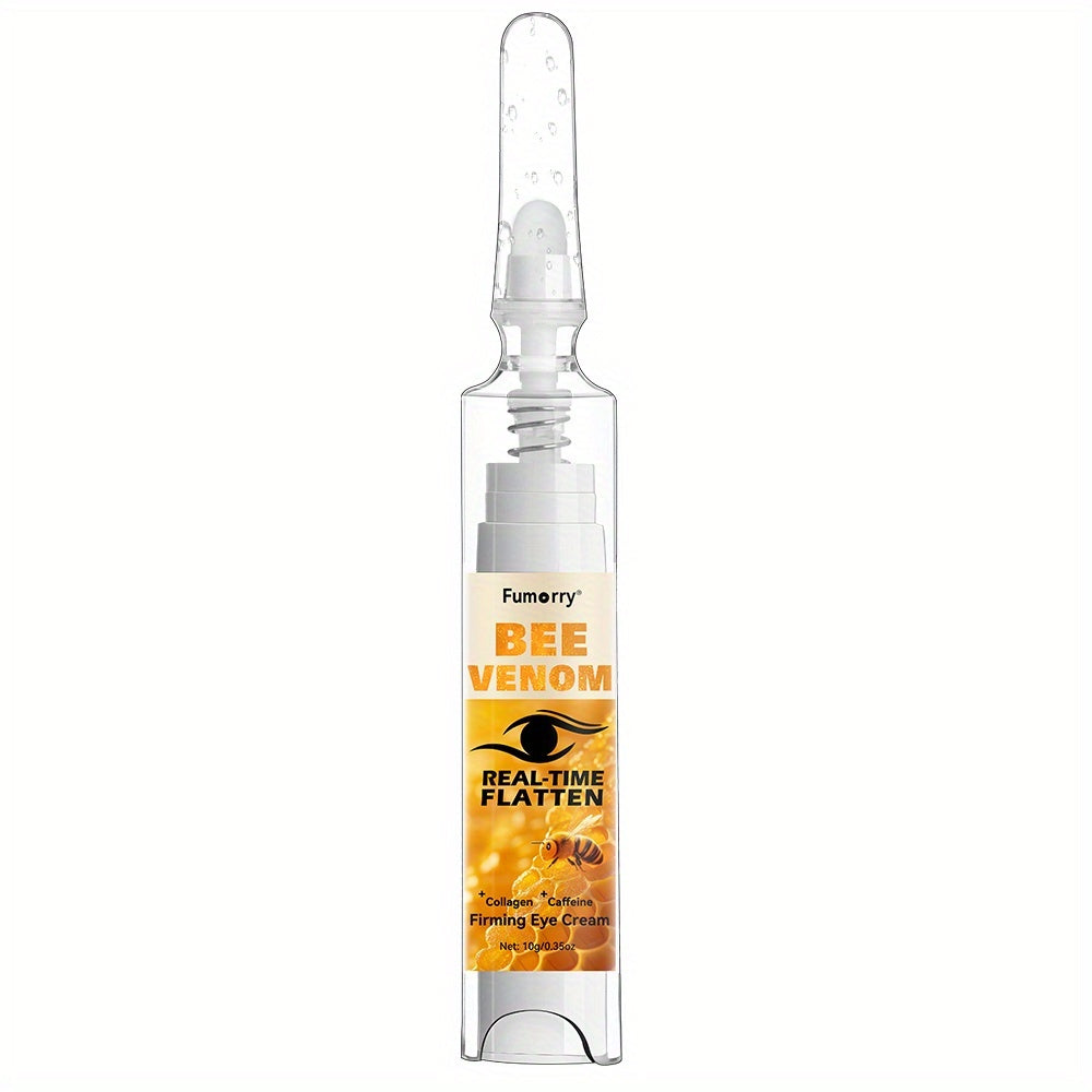 Bee Venom, Caffeine and Collagen Eye Cream Pen with White-and-Gold Body and Precision Dispenser Tip — image 12