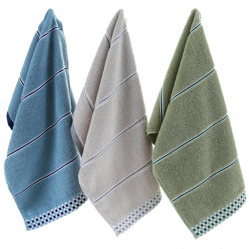Soft absorbent facial towel couple adult towel