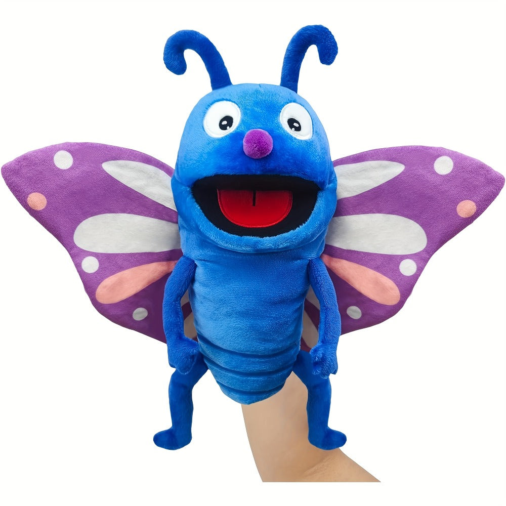 Movable-Mouth Insect Hand Puppets in Bee, Ladybird, Dragonfly, Butterfly, Ant and Caterpillar Styles — image 10