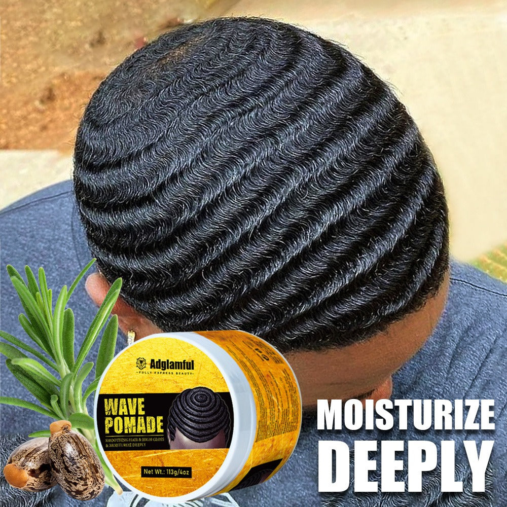 360 Wave Pomade for Men – Wave Control Defining Cream for Layered Waves, Volume & Texture | Non-Greasy, Water-Soluble — image