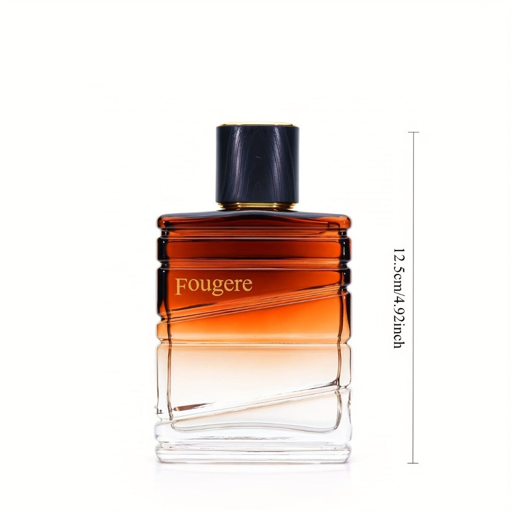 Eau de Toilette Fougere Fragrance for Men 100ml Spray in Amber Gradient Bottle and Dark Cap — image 5