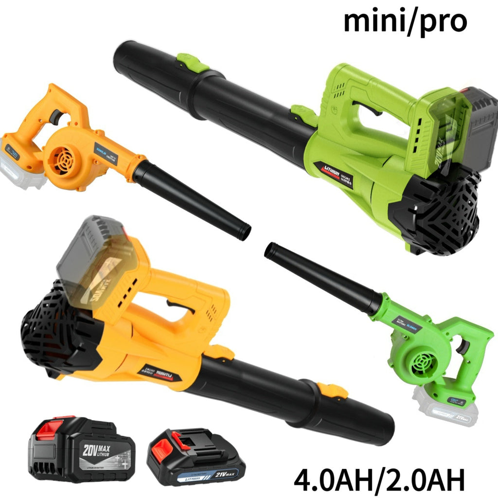 Cordless Leaf Blower, Battery Powered Lawn Yard Snow Pet Hair for Garden, Patio and Yard Use — image 2