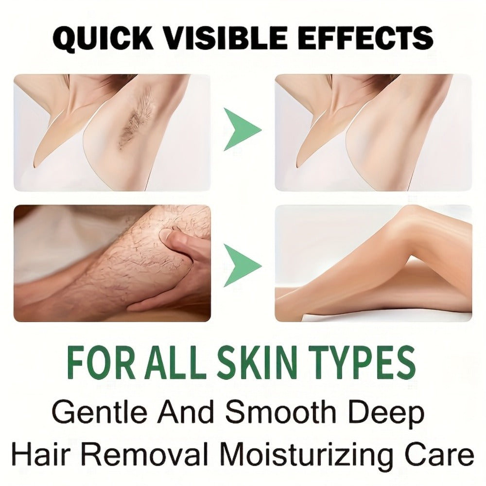 Hair Removal Cream ROZINO 100g Coconut and Squalane Tube with Carton for External Body Grooming — image 10