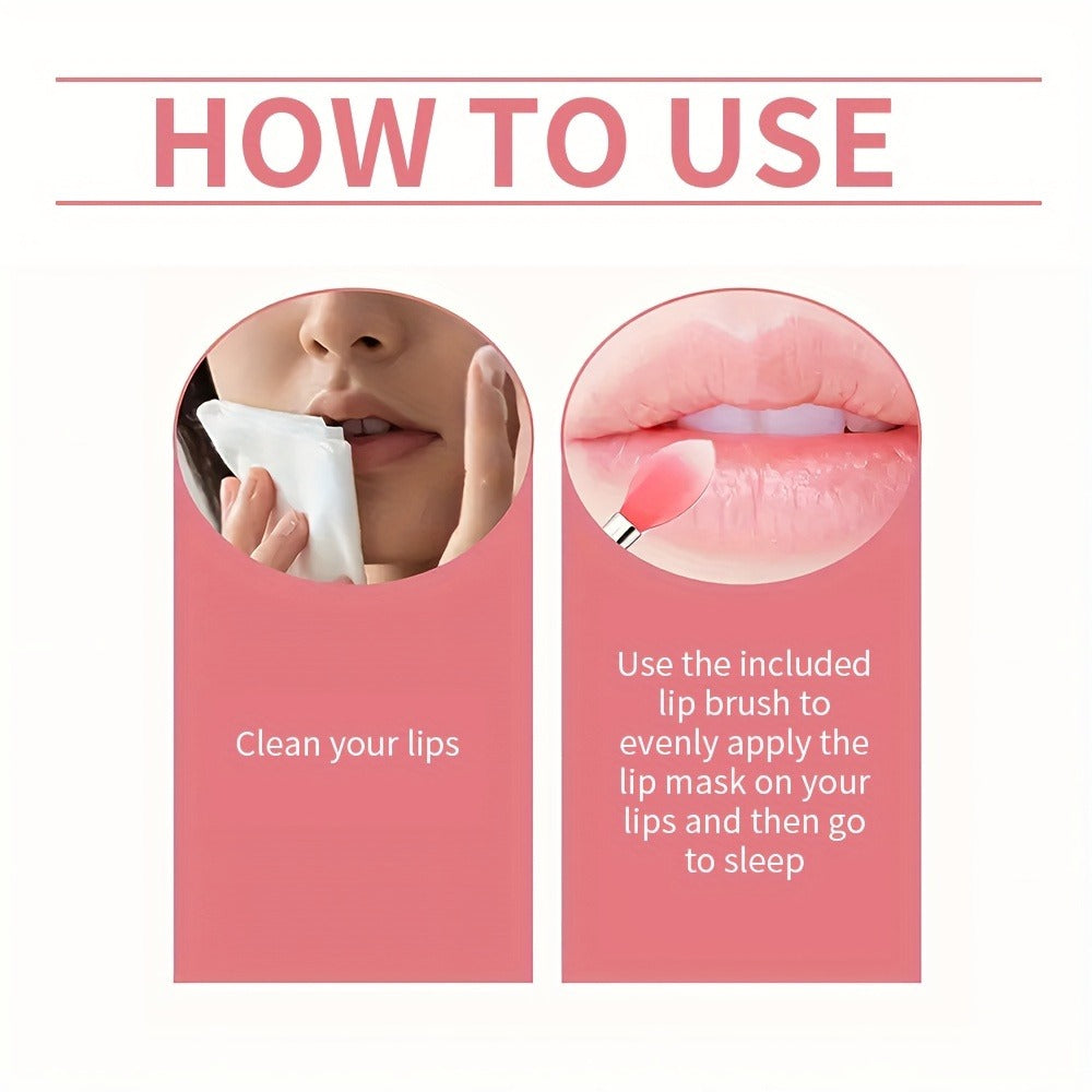 30g / 1.05oz Fumerry Lip Collagen Strawberry-Labeled Pump Bottle with Pink Applicator and 9.7cm Height — image 7