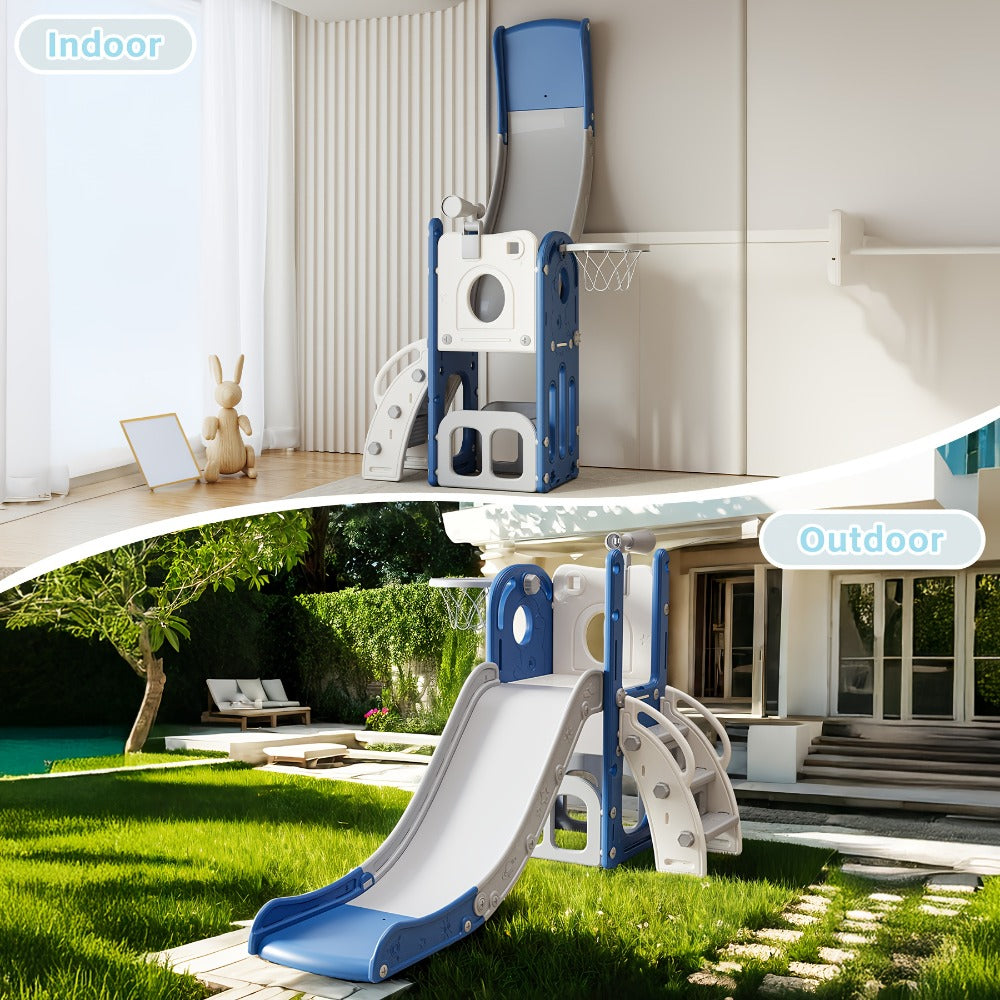 Toddler Slide & Climber Playset L-Shaped Indoor Outdoor Playground with the Listed Color, Size or Set Options for Everyday Us