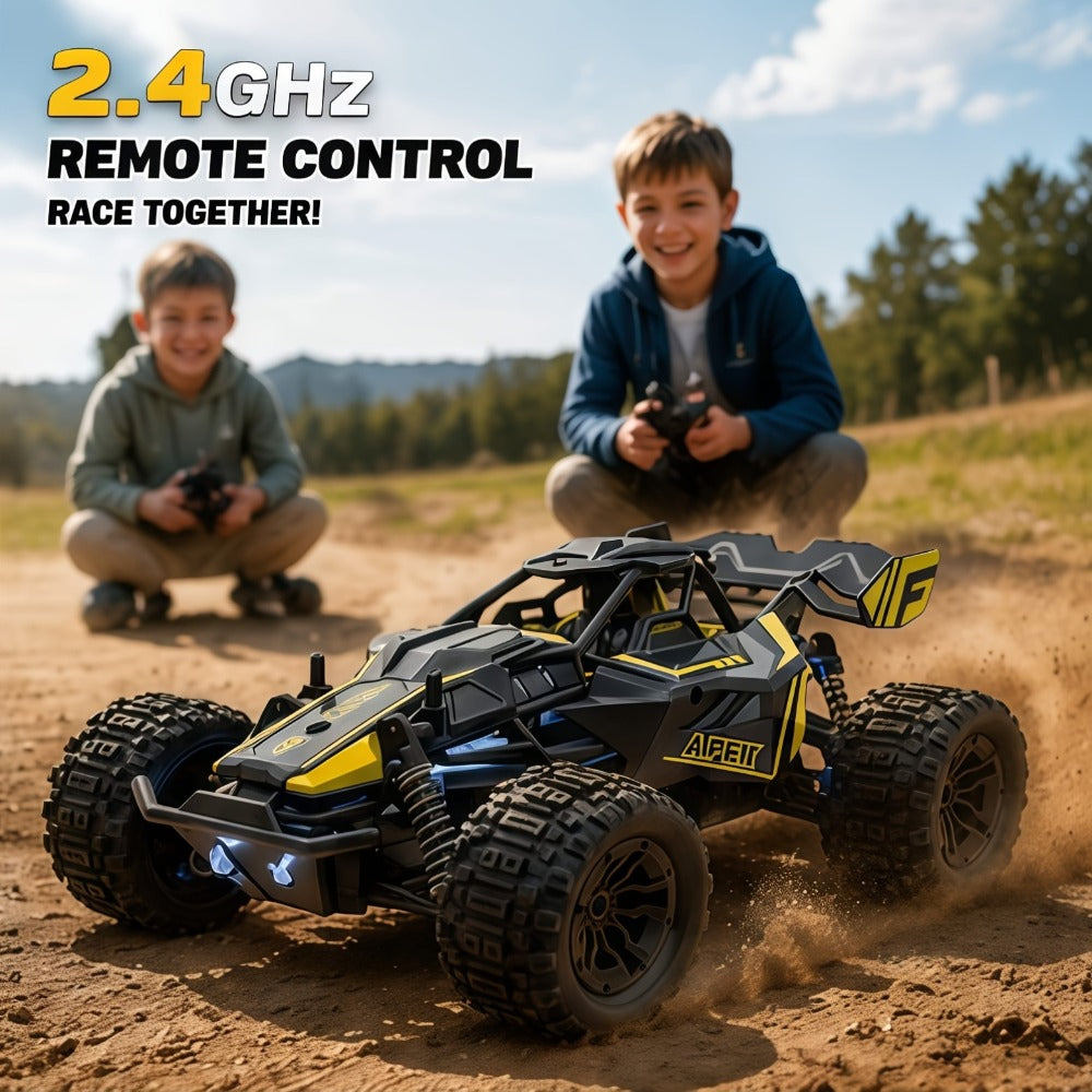 Remote Control Car, 1:20 Scale 4WD Monster Truck with Fast & Furious Green, Speed Yellow or Raffa Red Styles — image 4