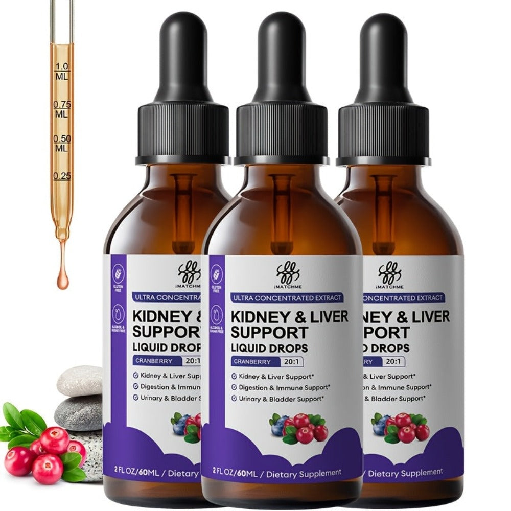 Kidney and Liver Support Drops 27-in-1 Complex - Alcohol-Free Natural Herbal Formula for Liver Health — image 12