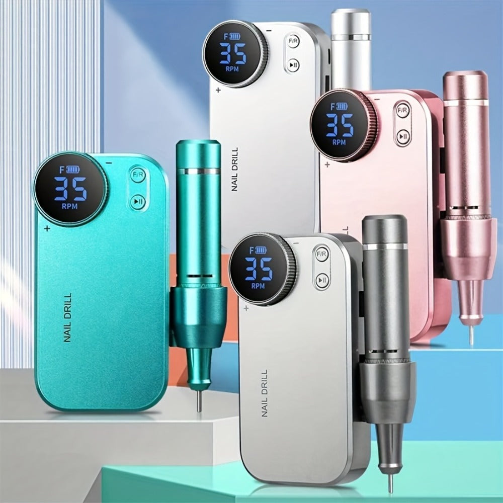 Electric Nail Polisher & Buffer Rechargeable High Power, Professional Manicure Pedicure Machine for Nail — image 17