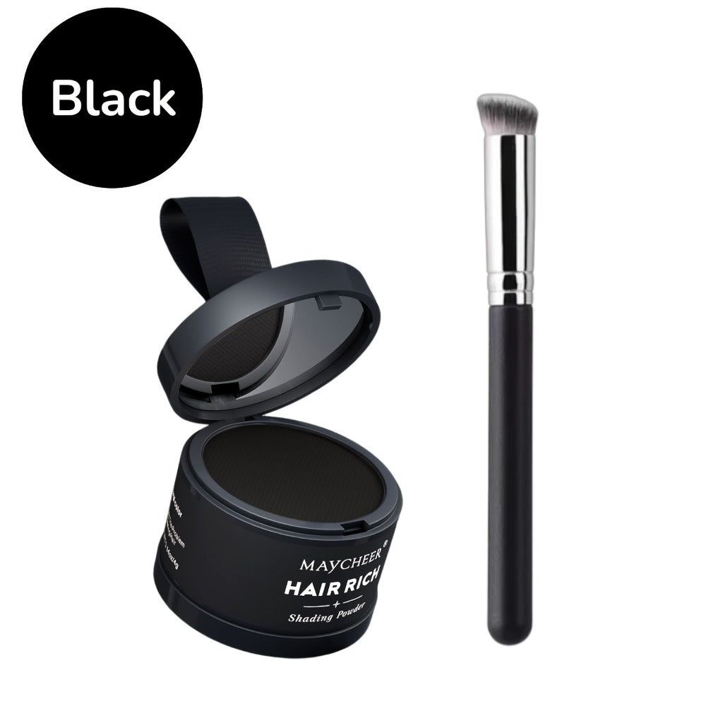 Beard Touch-Up Powder for Men - Instant Gray Coverage Beard Filler for Sparse Patchy Beard for Makeup, Travel and Everyday Va