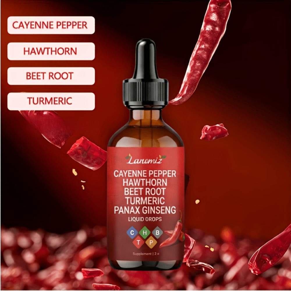 Cayenne Pepper Herbal Liquid Drops in 2-Fl-Oz Bottles with One-, Two- or Three-Bottle Options — image 10