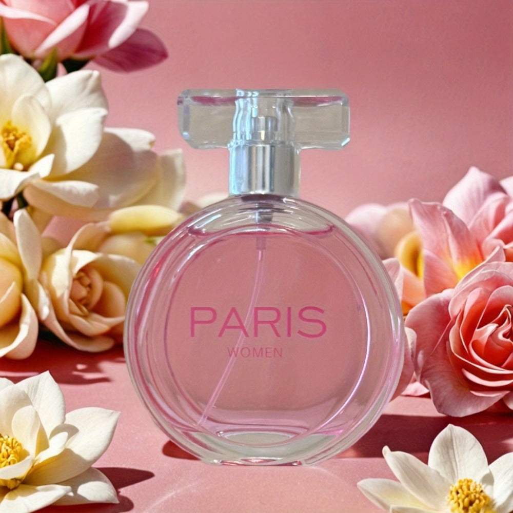 Perfume Paris-Inspired Eau de Parfum for Women 100ml in Pink Rose-Cap Bottle & Gift Box for Daily Wear — image 4