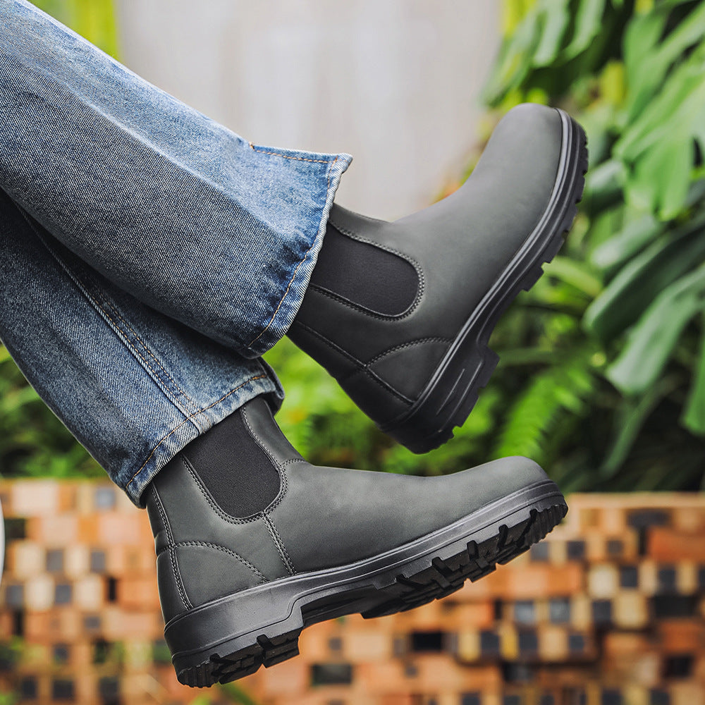 Chelsea Men's Leather Boots