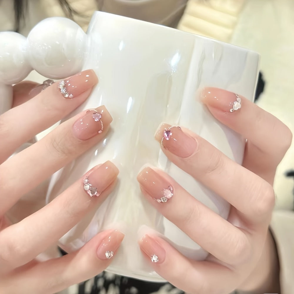Acrylic Nail Kit 23-in-1 Complete Set with 12 Glitter Colors White & Pink Powder – DIY Nail Extension System No Glue No Liqui