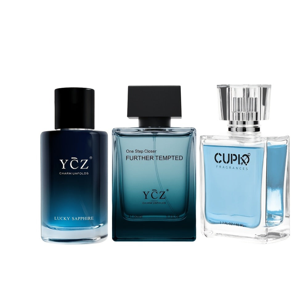 Men's Cologne Gift Set - Eau de Parfum Lavender Fresh & Woody Fragrance, Multi-Piece Sets 2 3 or 4 Bottles — image 13