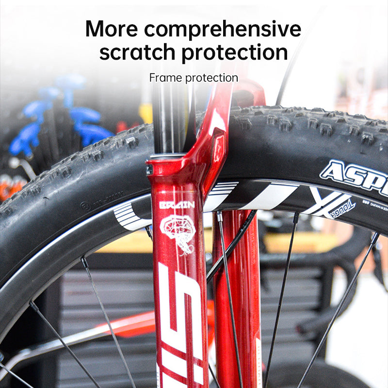 Bike fork protective stickers, mountain bike protective film, scratch-resistant stickers, bicycle fork decals