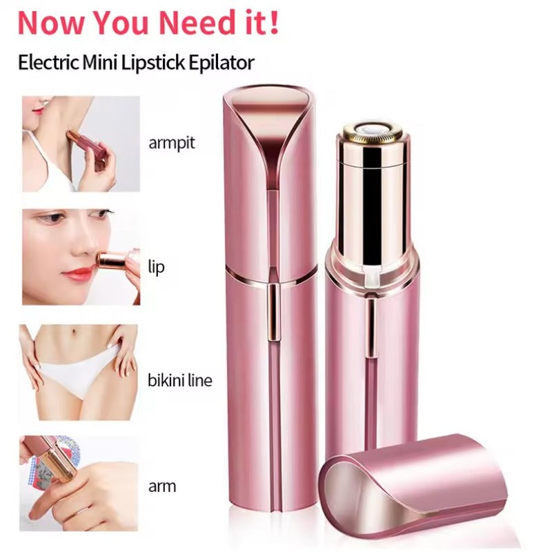 Painless Electric Facial Epilator for Women – Face & Body Hair Remover for Upper Lip Chin Cheeks Peach Fuzz — image 2