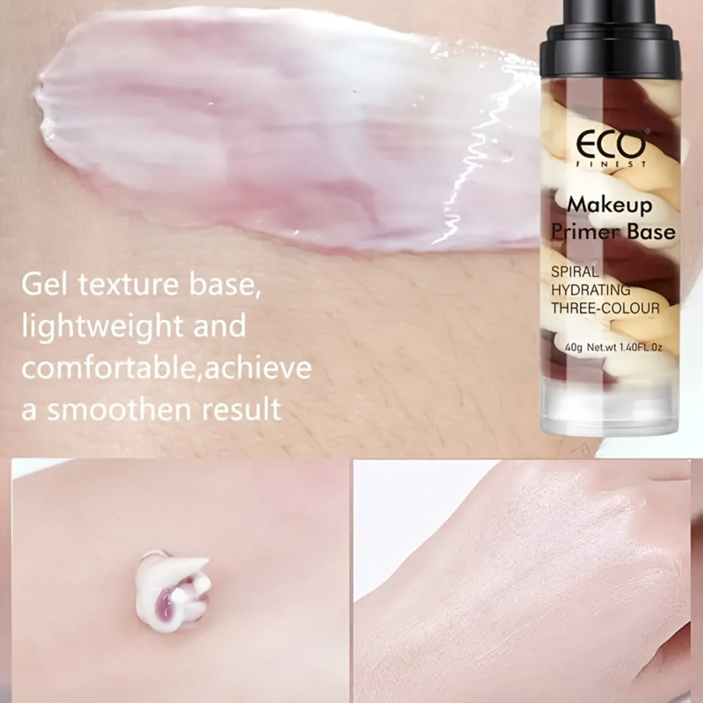Face Primer 2-Pack with Squalane Pore Minimizer Even Skin Tone, Matte Satin Makeup Base Conceals Imperfections for All Skin T