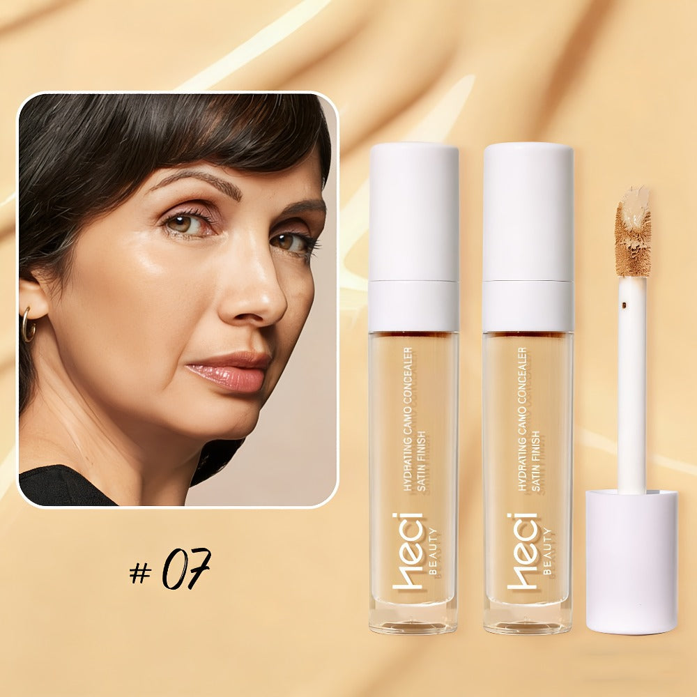 Liquid Concealer and Contour Stick Set 2 Pcs Buildable Coverage Pore Minimizing, for Makeup, Travel and Everyday Vanity Use —