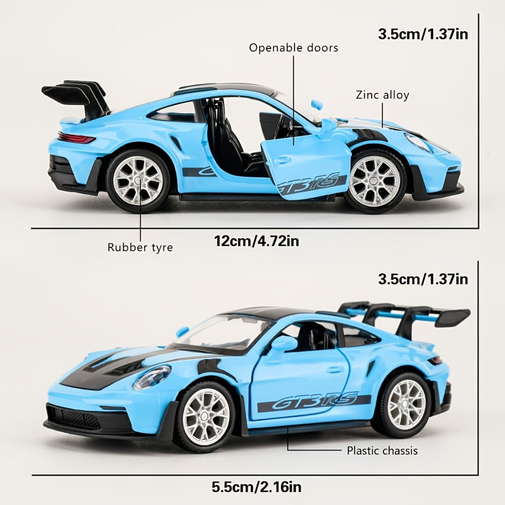 Porsche 911 Die-Cast Collectible Model for Adults, High-Detail Zinc Alloy Display Car for Home Decor Exhibitions — image 14