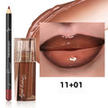 Dewy Glass Lip Gloss & Liner Duo – Hydrating Water-Gloss Luminous Finish with 3D Precision Matte Lip Liner — image 1