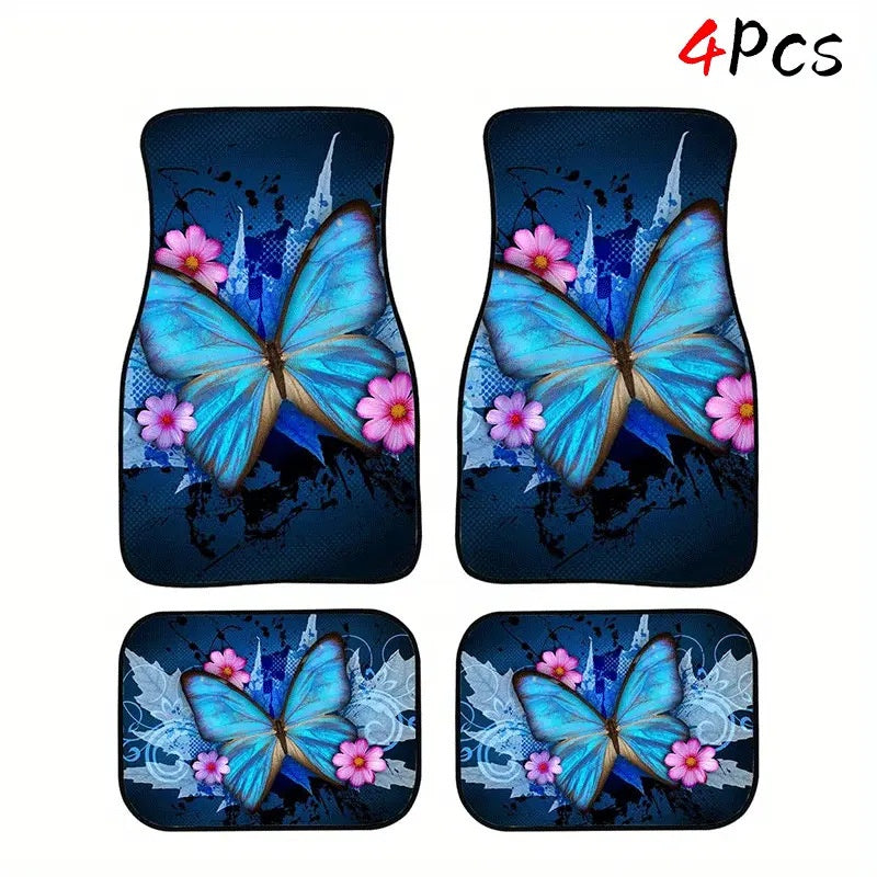 Vintage Bohemian Style Car Floor Mat Carpet
