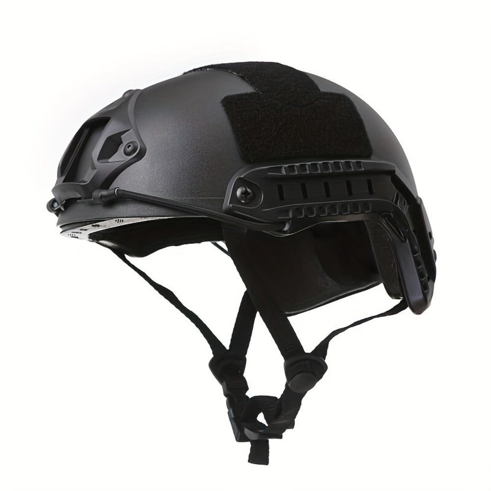Costume Accessories Tactical Helmet and Skull Mask Set with ABS Shell, Adjustable Dial and Black Finish — image 9