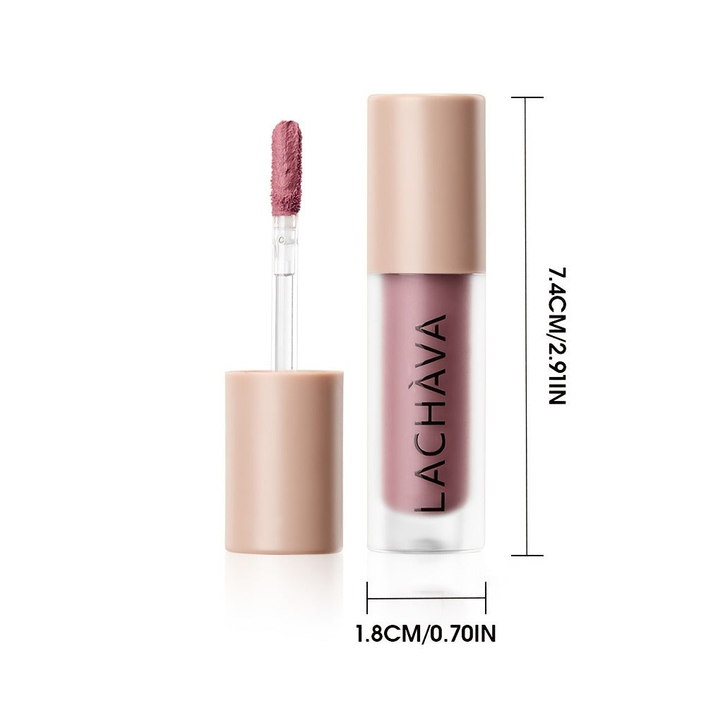 Velvet Matte Liquid Lip Color in Five Coordinated Nude-Tone Shades with 7.4cm Square Tube and Wand — image 6