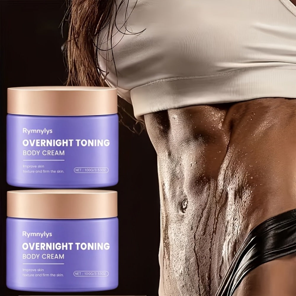 Body Firming Cream Night – Lifting & Tightening with Plant Extracts | 24H Hydration Moisturizer for Abdomen Thighs Buttocks |
