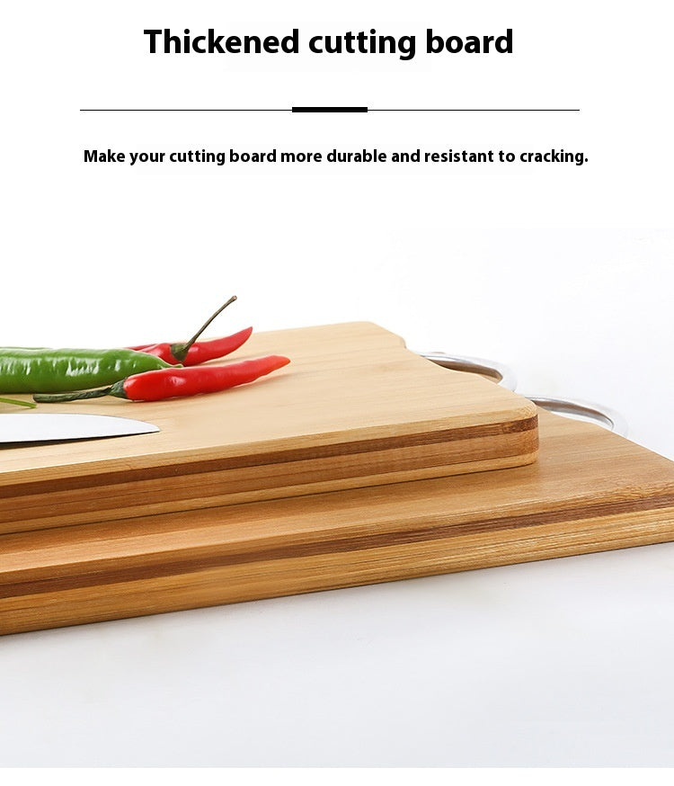 Kitchen Cutting Board Double-sided Bamboo Thickened Cutting Board