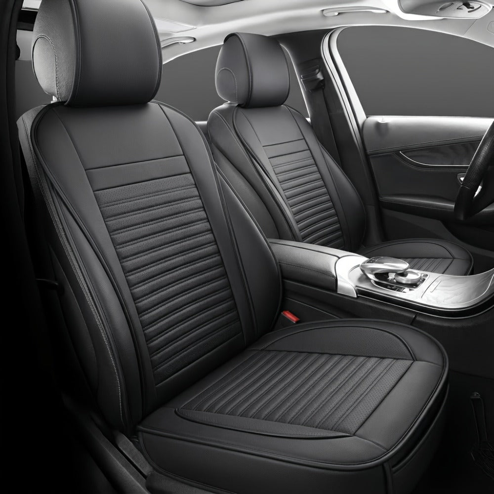 Car Seat Covers Front Pair with Full-Surround High-Back Design and Fifteen Color or Pattern Options — image 11