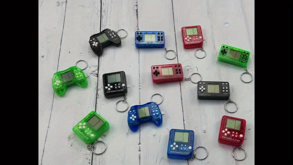 Party Favors Mini Handheld-Console Keychains in 6-, 12- or 25-Piece Packs for Gaming Events — image 8