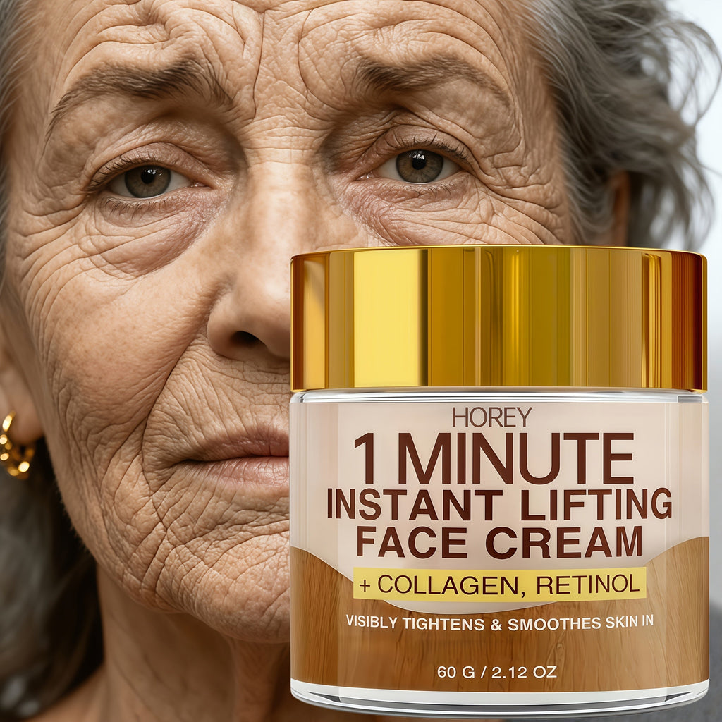 Face Cream with Retinol & Collagen 2.12oz - Instant Lifting Deep Hydration Smooths Fine Lines for Bath Time, Home Spa and Per