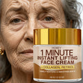 Face Cream with Retinol & Collagen 2.12oz - Instant Lifting Deep Hydration Smooths Fine Lines for Bath Time, Home Spa and Per
