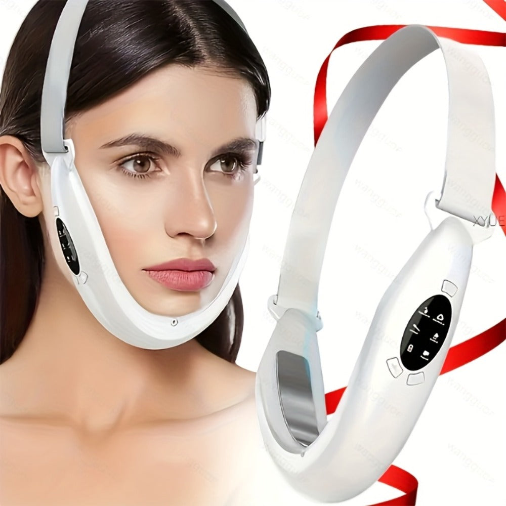 Face & Neck Massager Electric Vibration Lifting Tool - USB Rechargeable 400mAh Intelligent Beauty Device for Home or Salon Sp