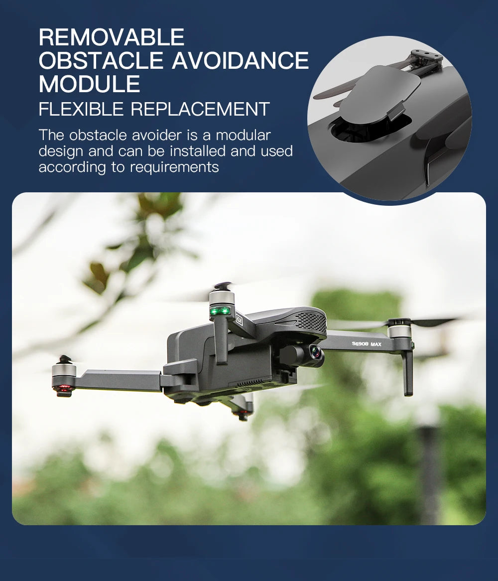 SG908MAX Kun 2 Upgrade Image Transmission Aerial Photography UAV GPS Quadcopter
