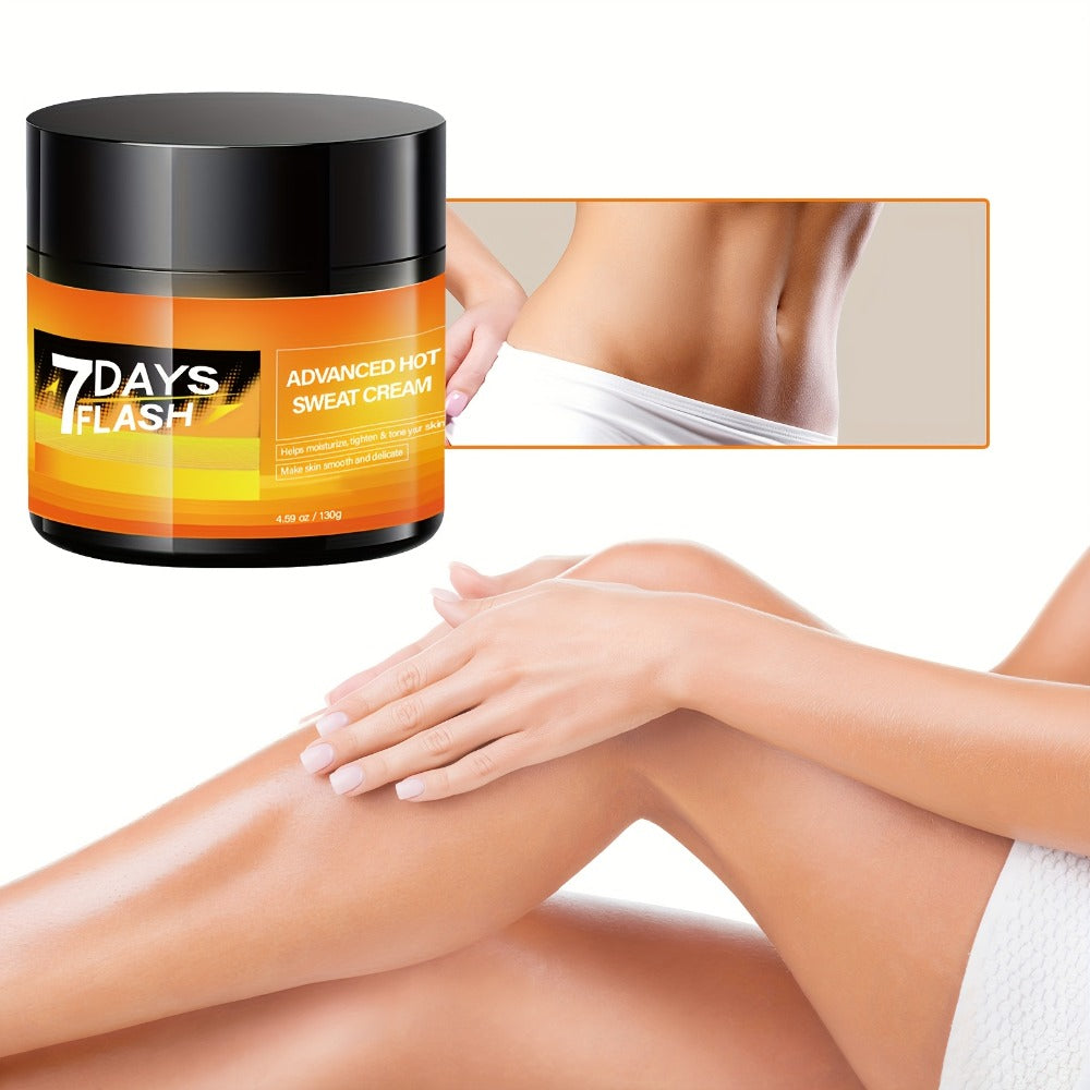 Body Cream 7DAYS FLASH 202g Jar with Glycerin, Hyaluronic Acid, Ginger Oil and Garcinia Cambogia Extract — image 3
