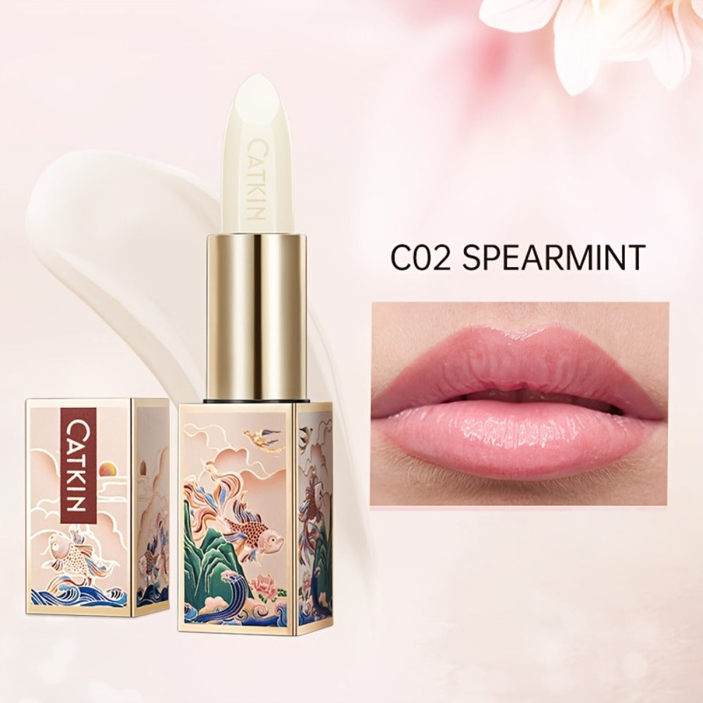 Lip Balm CATKIN Tinted Stick with Five Named Shade Options, Glossy Finish and Floral Packaging — image 8