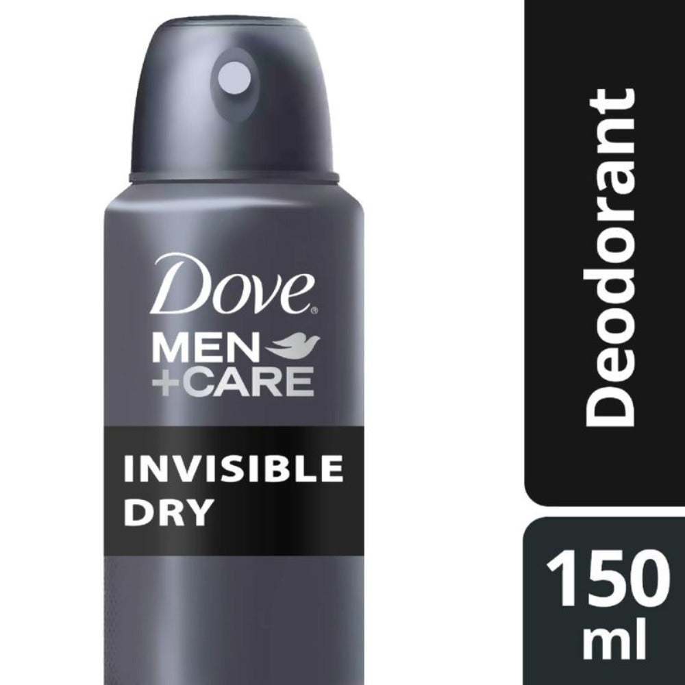 Dove Men+Care Invisible Dry Antiperspirant Spray, 150 ml Cans in Three-Pack with 72H Label — image 3
