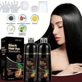 Hair Color Shampoo, RILSIC 3-in-1 Two-Pack of 500ml Pump Bottles with Black or Dark Brown Selection — image 15