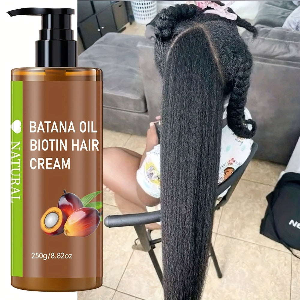 Batana Oil for Hair Growth 250g, Unrefined Cold-Pressed Honduran Batana Oil, Dry Damaged Hair, Enhances Shine — image 7